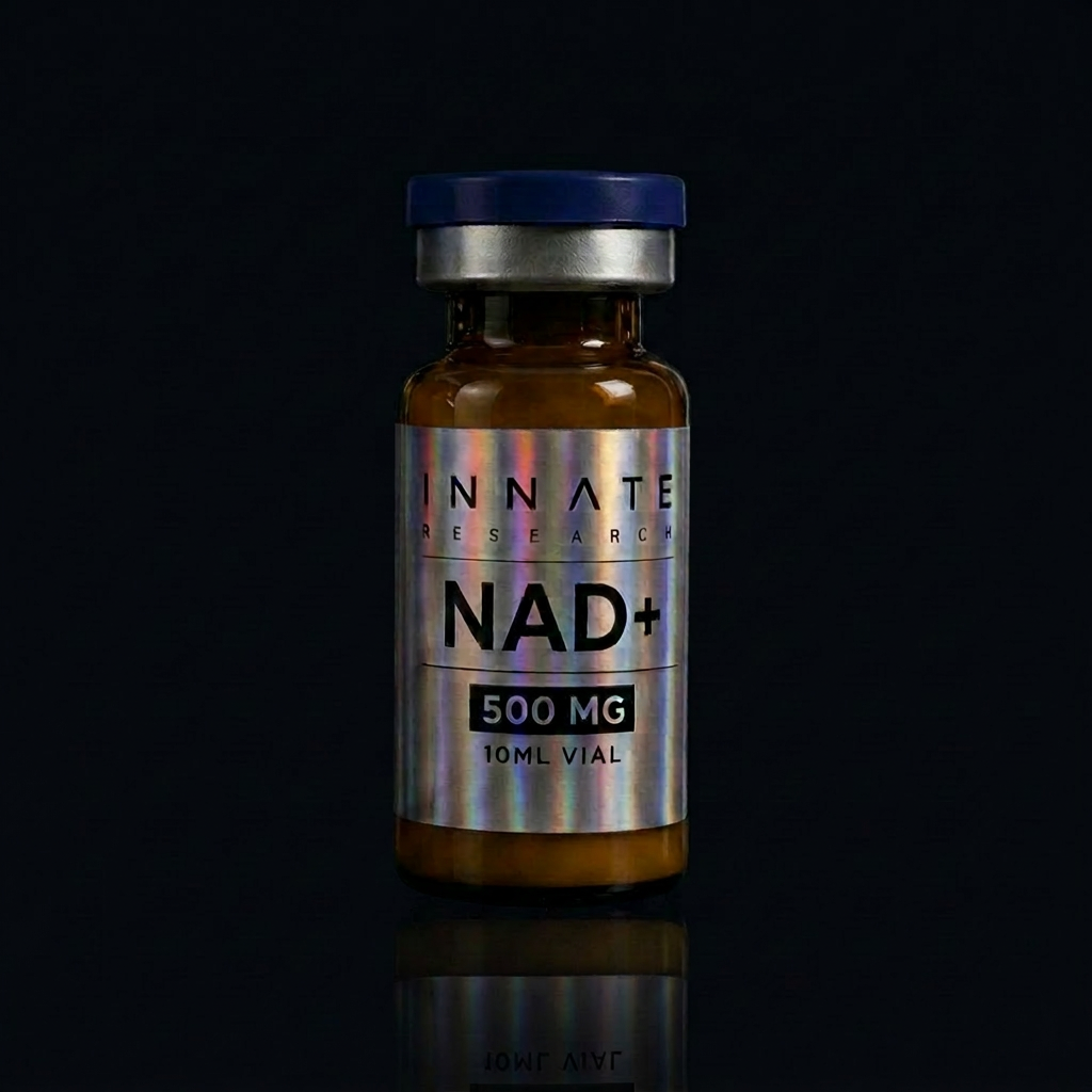 NAD+ research peptide vial